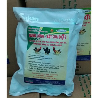 Bung Lông Bật Cựa 007s Bung lông, nặng cân, đẹp mã cho gà