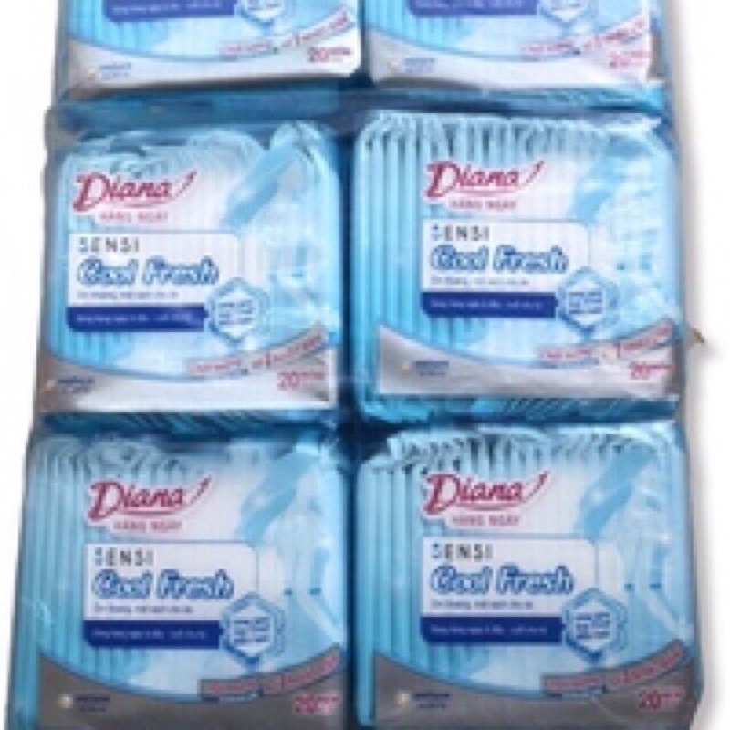 Băng vệ sinh hàng ngày Diana Sensi Cool Fresh