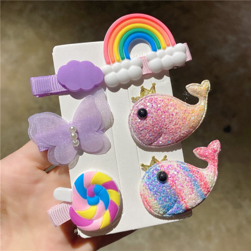 Kẹp Tóc Kiểu Công Chúa Dễ Thương Xinh Xắn Thời Trang 2022 Dành Cho Bé Gái