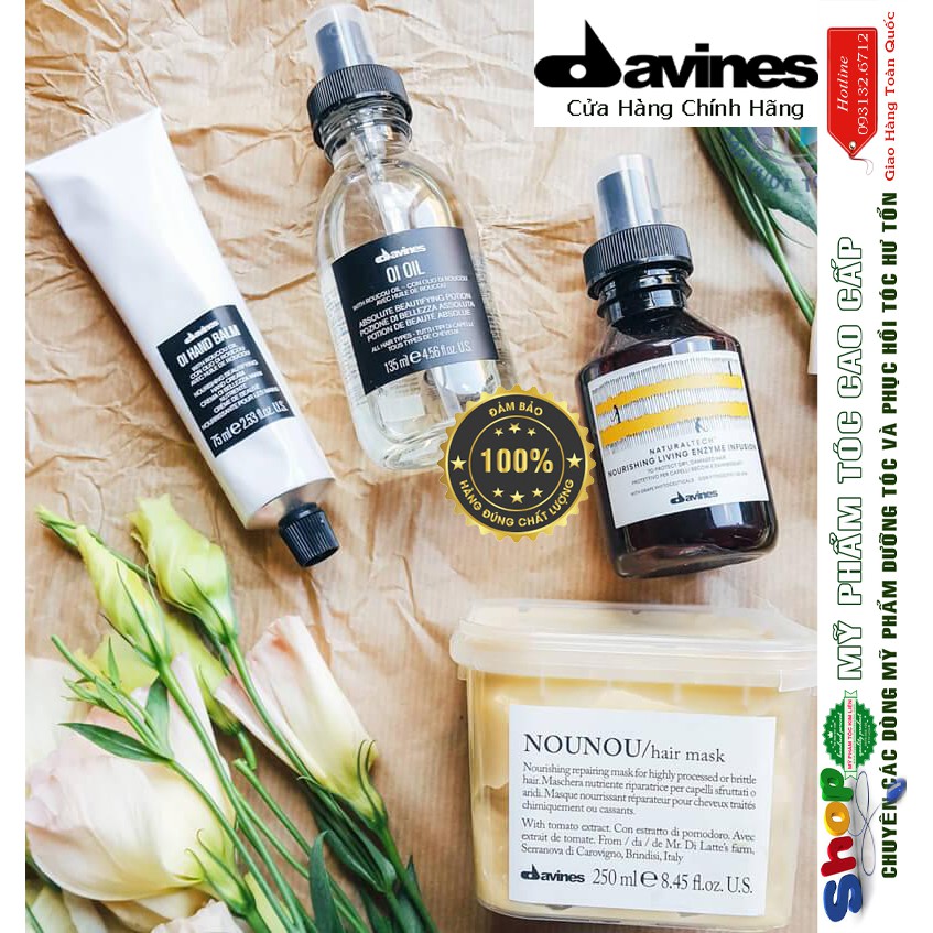 [ Davines-Italia] Dầu dưỡng hoàn mỹ cho mọi loại tóc Davines OI/OIL 50ml