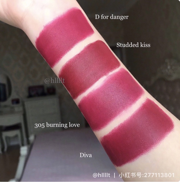 Son MAC Burning Love Màu 305 Tím Mận