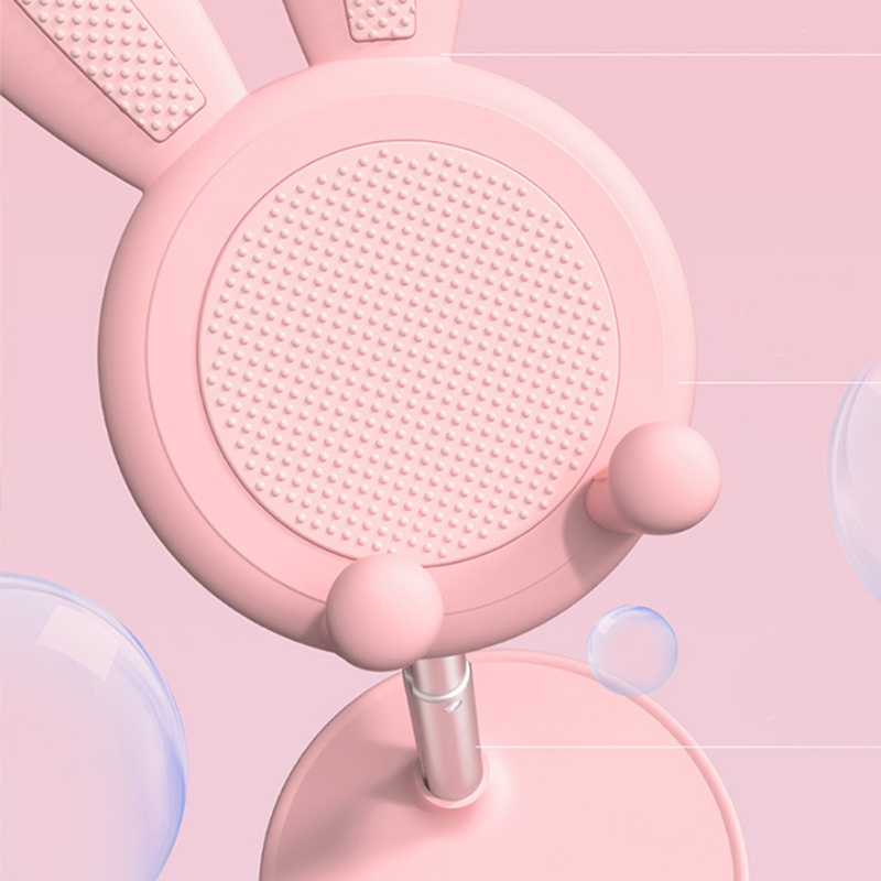 Giá Đỡ Điện Thoại Để Bàn Hai Tai Thỏ Đa Năng