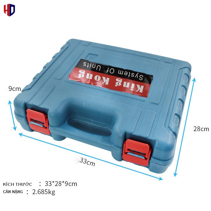 HÓT!!!!!! Máy Cắt Tôn KING KONG 26V - 2 PIN - LÕI ĐỒNG 100% - TẶNG ĐẦU CHUYỂN ĐỂ KHOAN BẮT BÍT