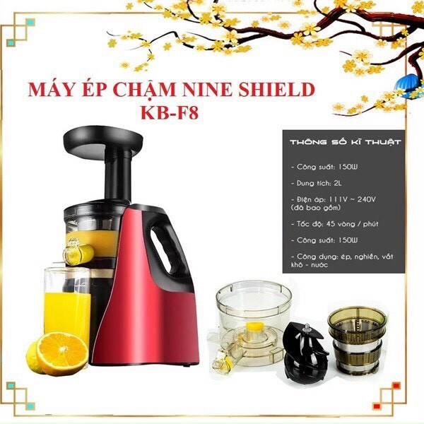 Máy Ép Hoa Qủa Thế Hệ Mới Say Rau Củ Qủa Nhanh Chóng Chỉ 5 Phút.