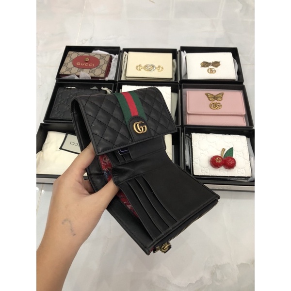 Ví gấp guci mini fullbox vip