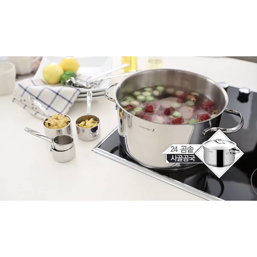 Nồi Inox 3 đáy Cao Cấp Edelkochen 5L (Xuất Khẩu Châu Âu)