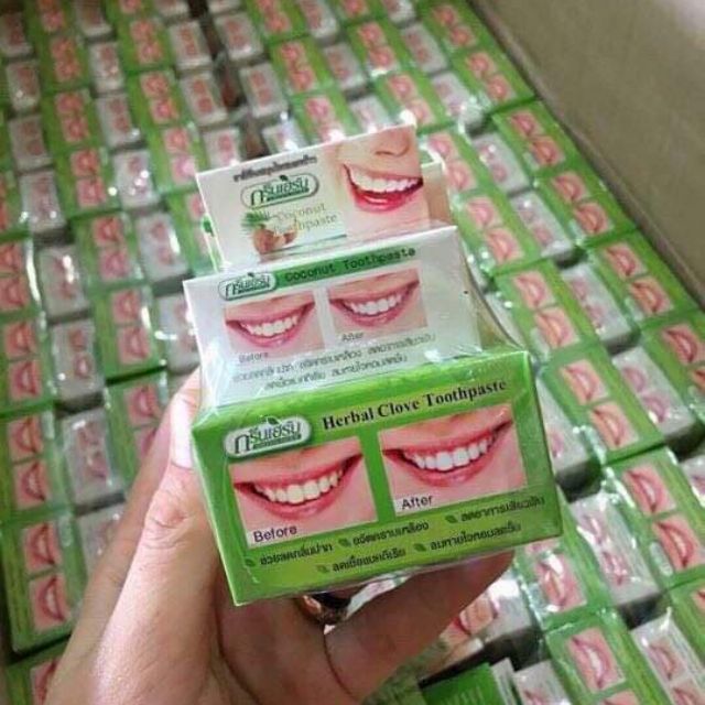 CAO TRẮNG RĂNG HERBAL CLOVE TOOTHPASTE