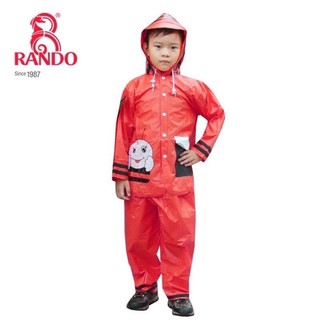Áo mưa bộ trẻ em cao cấp rando