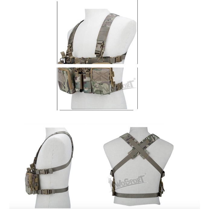 Áo Vest Chiến Thuật Có Túi Đựng Đạn