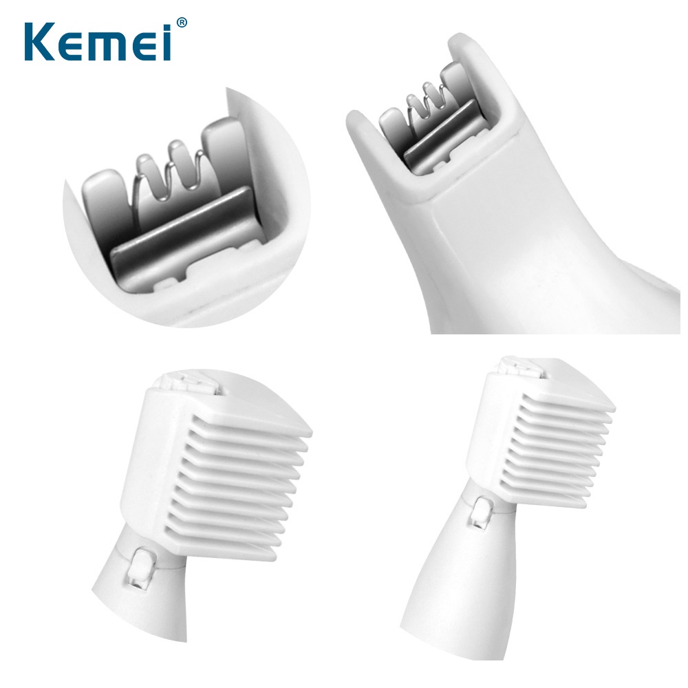 Máy tỉa lông mũi/ cắt tóc cạo râu Kemei tất cả trong một tiện dụng cho nam
