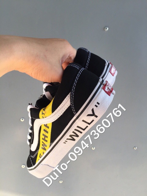 xa kho [SALE SỐC-SẴN HÀNG] Giày old skool off white size 36->43 NAM NỮ : ; , ' ; * _