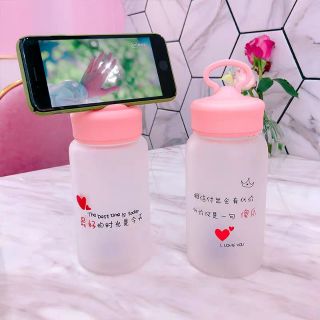 [CÓ SẴN] Bình nước thủy tinh cute