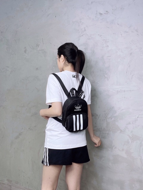 Balo mini đen ❤️ freeship ❤️ hàng xuất dư full tag code