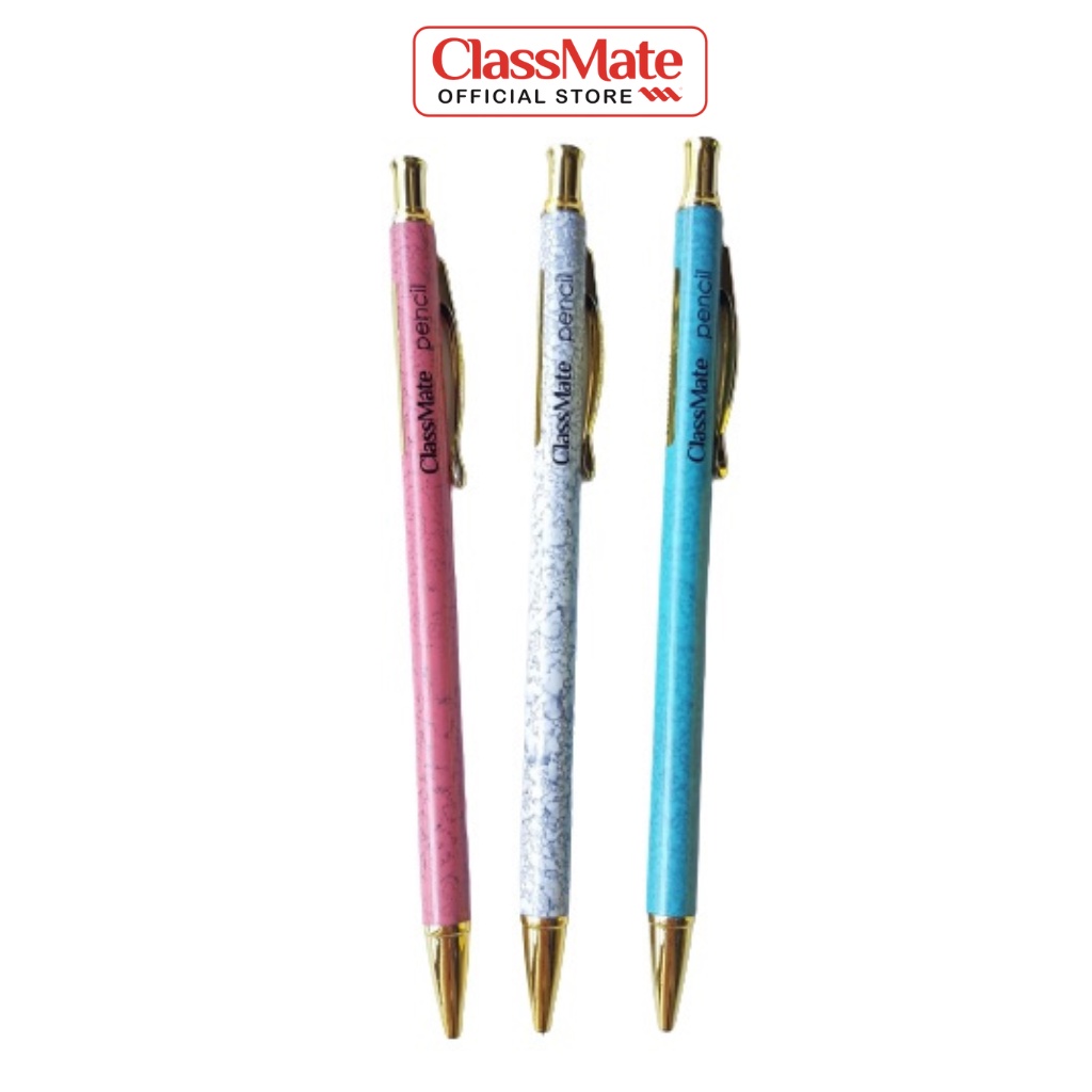 Bút Chì Bấm 0.5mm CLASSMATE - 1 Chiếc - Nét Bút Mịn, Đậm, Đầu Bút Thiết Kế Quai Cài Tiện Lợi CL-MP203