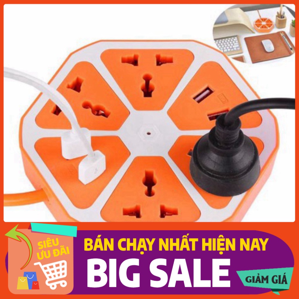 [FREE SHIP] 💥[ĐA NĂNG - CÓ VIDEO]💥Ổ Cắm Điện Đa Năng Trái Cam Có Cổng USB sạc điện thoại ( nhiều màu )💥SIÊU HOT💥