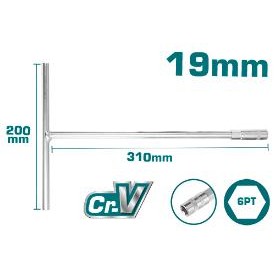 ĐỒ NGHỀ TOTAL Thanh vặn tay cầm T Total 8mm ~ 19mm