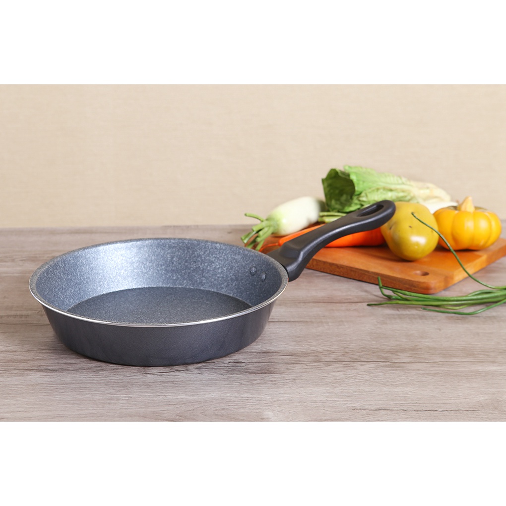 Chảo nhôm chống dính đáy từ 28 cm Happycook MFP-28IH GRAY