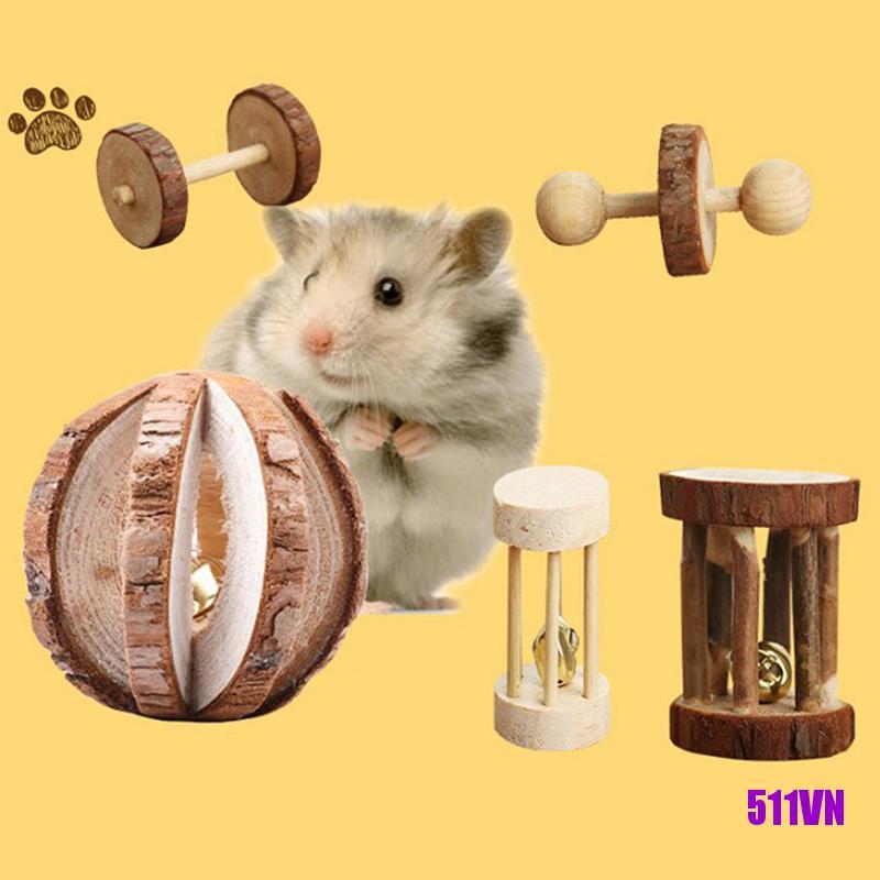 Đồ Chơi Gỗ Cho Chuột Hamster