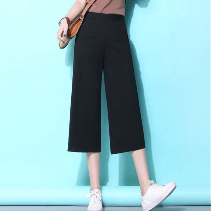 Quần dài ống rộng phong cách Hàn Quốc dành cho nữ | BigBuy360 - bigbuy360.vn