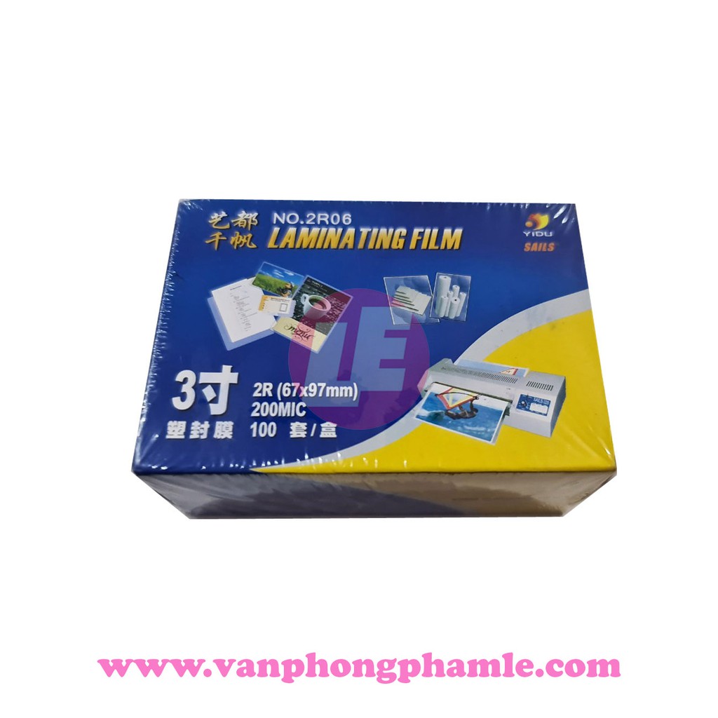 Màng ép plastic CMND 67x97mm 200mic