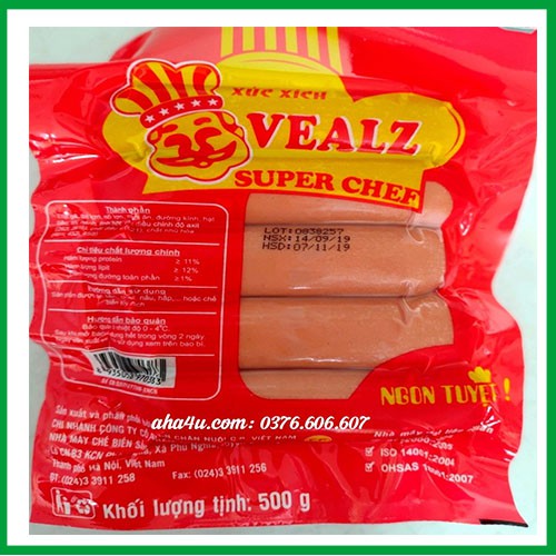 Xúc xích CP winner 10 cây