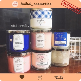 NẾN THƠM 3 BẤC HŨ THỦY TINH CỰC XỊN BATH & BODY WORKS 411G