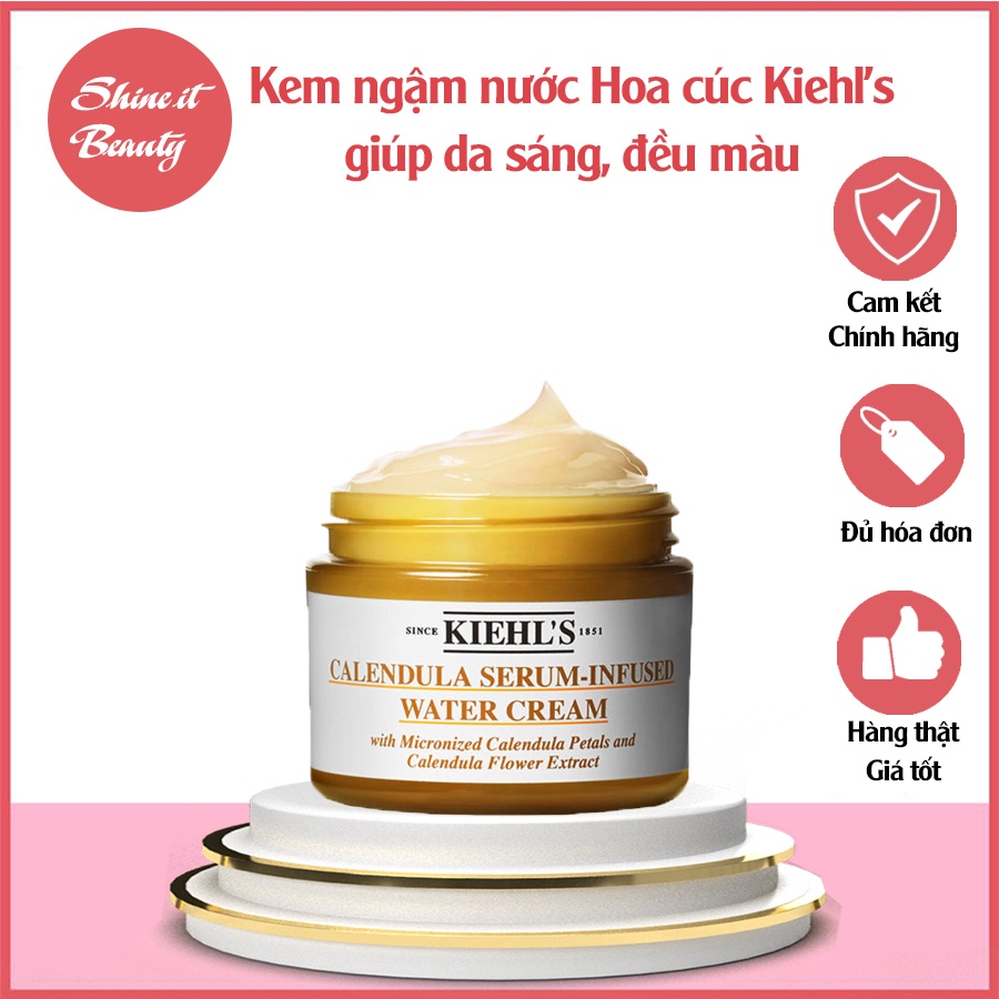 Kem ngậm nước Hoa cúc Kiehl's giúp da sáng, đều màu