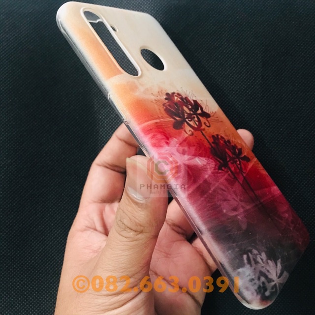 Ốp lưng cho Realme 5 pro/Realme 5 /Realme 3 pro lưng hình hoa đẹp