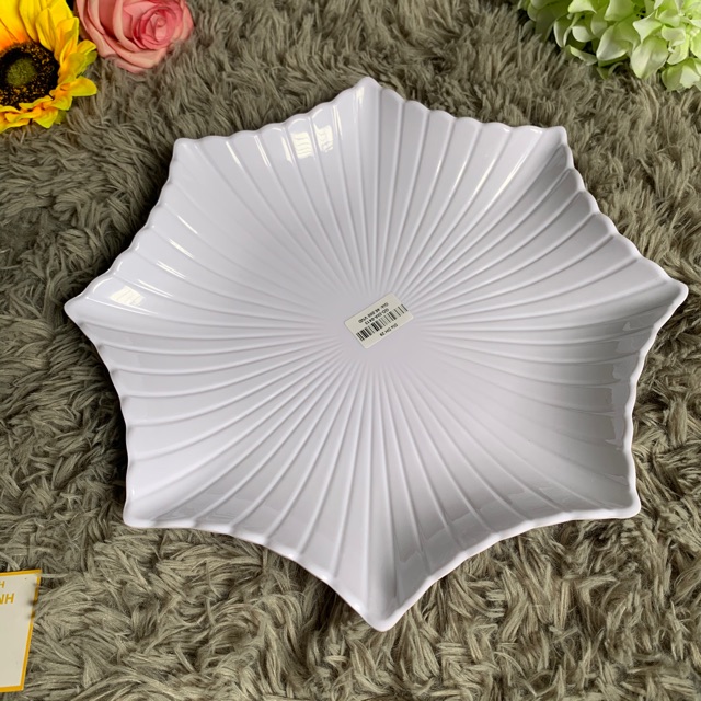 Đĩa nhựa fataco đĩa DH 29 màu trắng