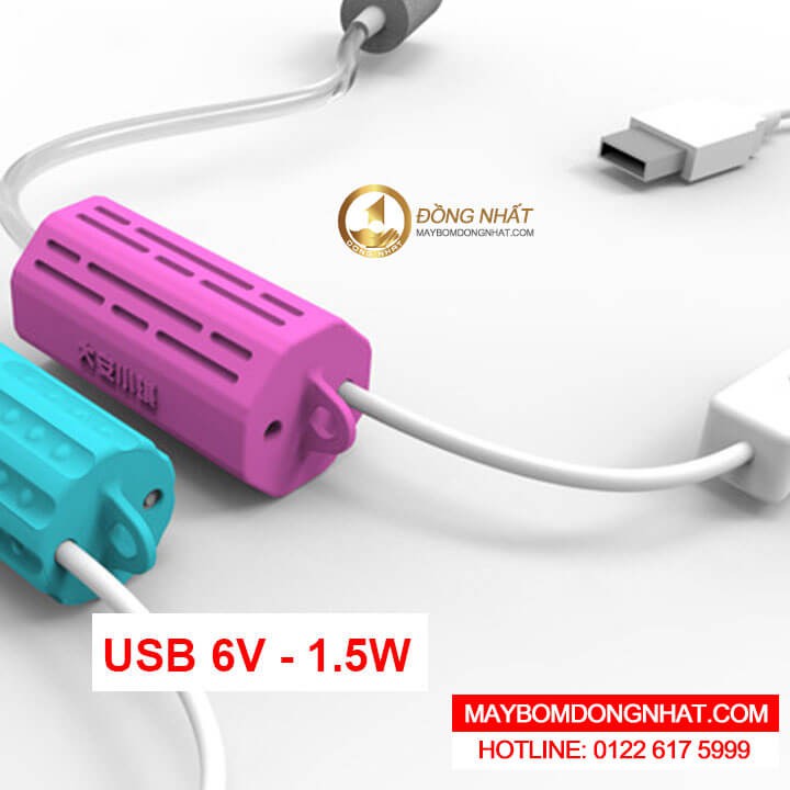 Máy tạo Oxy USB 6V Mini