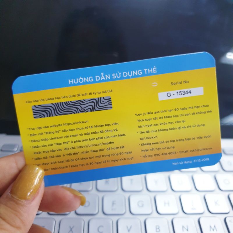 Toàn quốc [E-voucher]- Thẻ học đa năng Membership UNICA- Tự do học 4 khóa học Online bất kỳ tại UNICA>VN