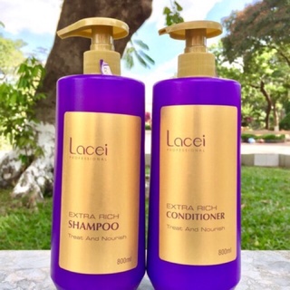 Dầu gội, dầu xả lacei tím 800ml