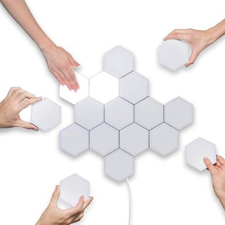 Đèn led cảm ứng trang trí gắn tường thế hệ mới, chạm bật/tắt ánh sáng, tự do tạo hình sáng tạo