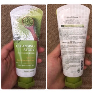 Sữa rửa mặt trà xanh Cleansing Story của Hàn Quốc