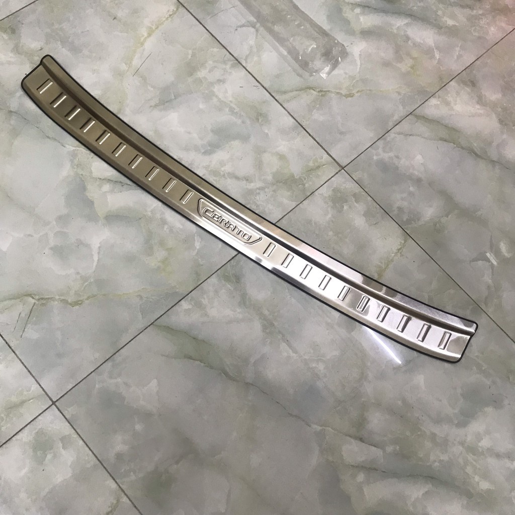 Chống Trầy Cốp Xe Kia Cerato 2019 2020 2021 Mẫu Inox