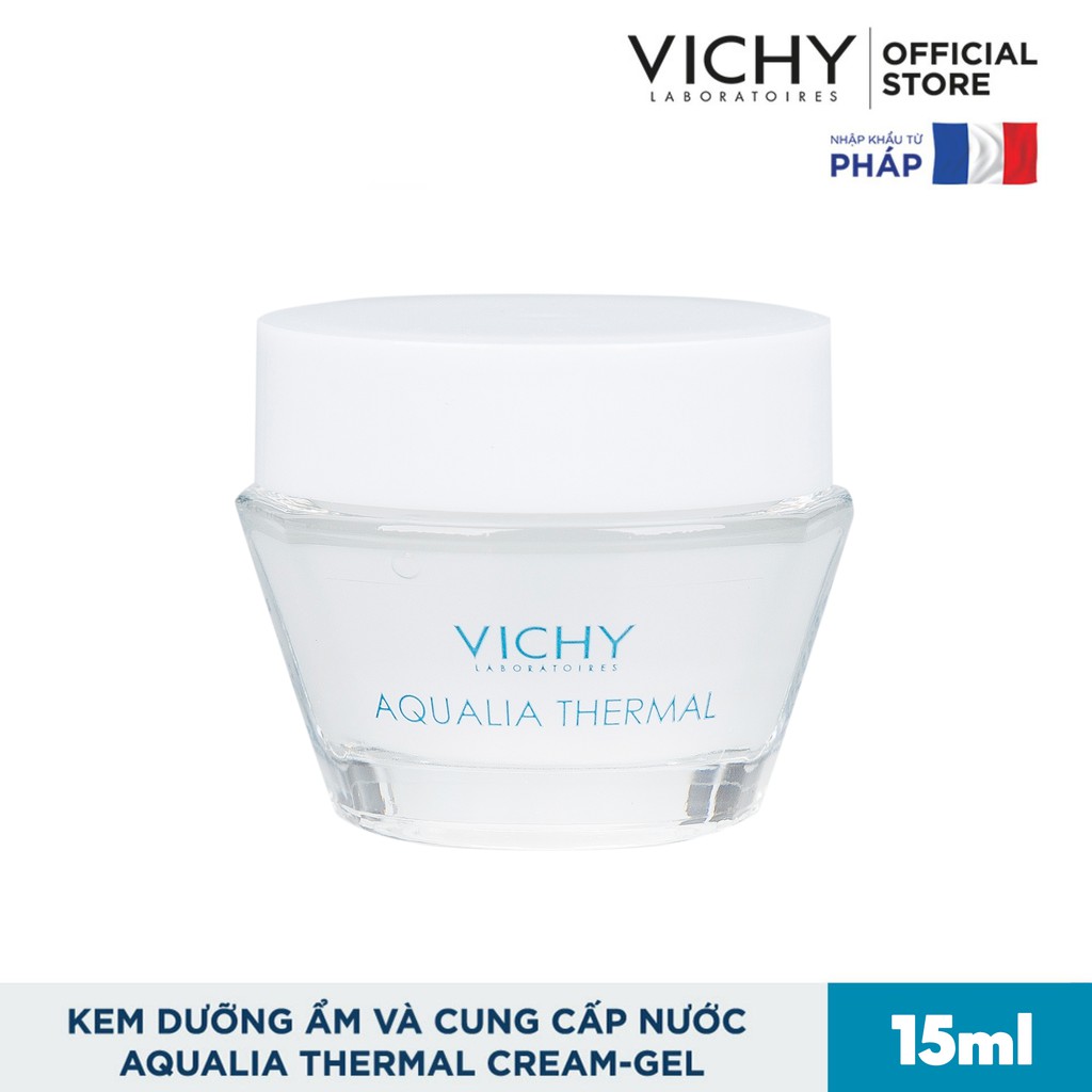 VICHY - Kem dưỡng da Aqualia Thermal Rehydrating Cream Gel 15ml