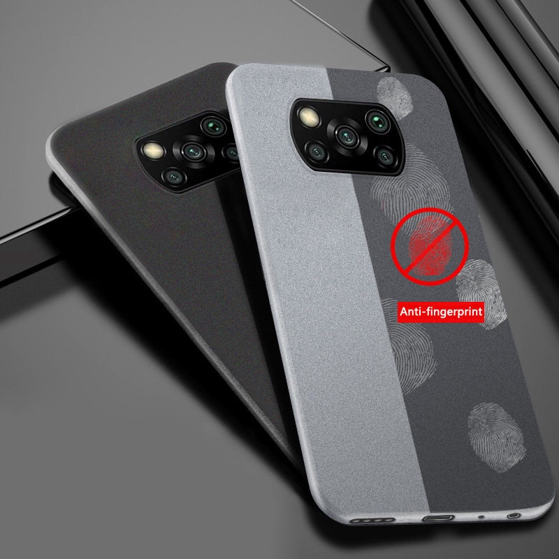 Ốp Điện Thoại Mặt Nhám Siêu Mỏng Chống Trượt Cho Xiaomi Mi Redmi Note 8 9 10 11 12 Pro 11S 9S 10S 10C