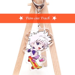 Hunter x Hunter móc khóa acrylic/mica chibi anime