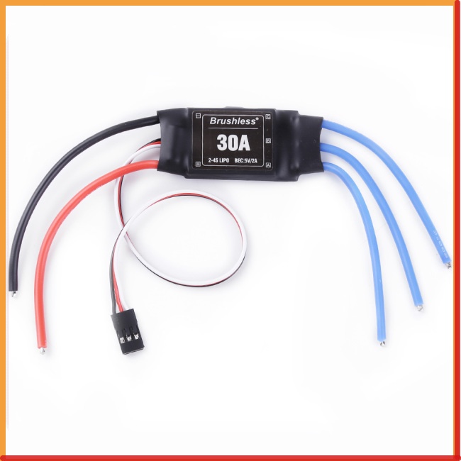 Động Cơ Không Chổi Than XXD 30A 2-4S ESC Cho Trực Thăng 450 V2 FPV F450 Mini Kèm Phụ Kiện