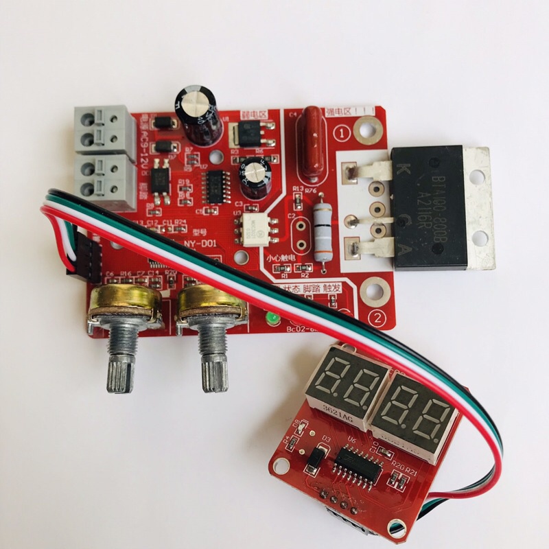 Mạch timer cho máy hàn cell pin.BTA 41-BTA100