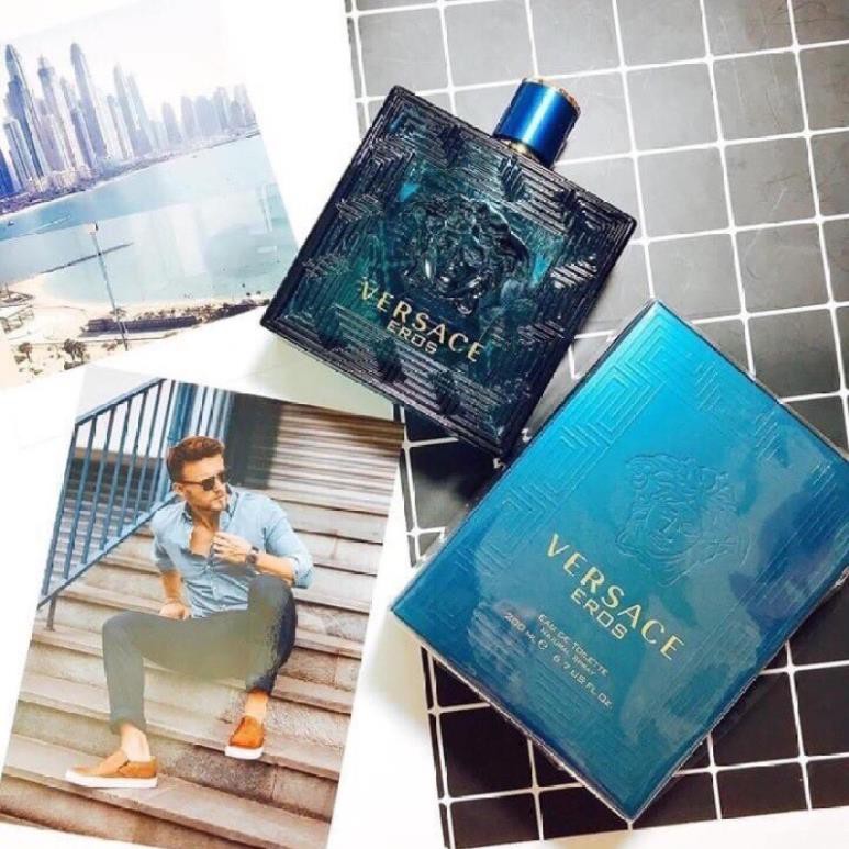 Jelly.Store  - Nước Hoa Nam Versace Eros Man EDT Tester - Nước hoa Authentic