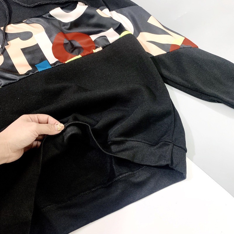 Áo khoác hoodie nỉ nữ trơn hàn quốc unisex form rộng mặc đôi đẹp giá rẻ g042 | BigBuy360 - bigbuy360.vn