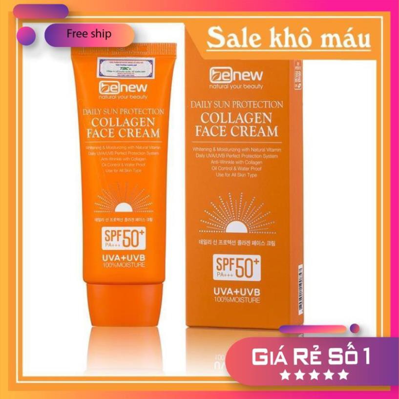 Kem Chống Nắng Collagen BENEW Hàn Quốc Sun Cream 70ML / Kem Chong Nang Chính Hãng