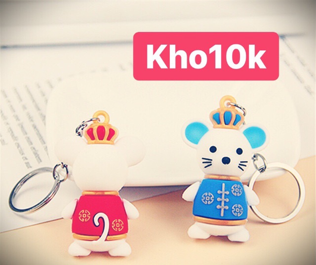 Sỉ 10 móc khoá hình chuột 2020  53k