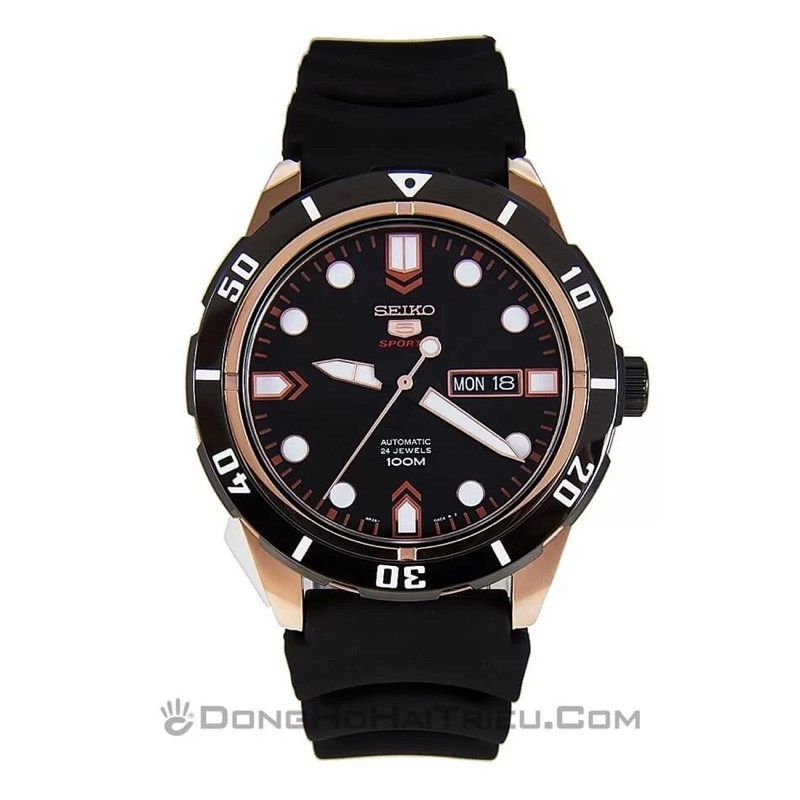 Dây đồng hồ SEIKO Automatic SRP680K1 SKX009KC cao su size 20mm 22mm