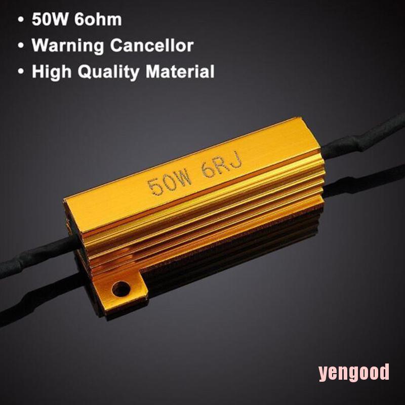 Set 4 Điện Trở Tải 50w 6 Ohm Chuyên Dụng Cho Đèn Led