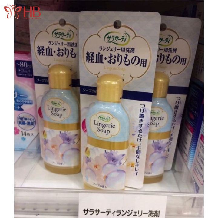 Nước giặt đồ lót Lingerie soap nội địa Nhật Bản 120ml