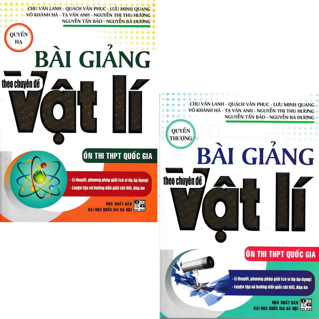 Sách - Combo Bài Giảng Theo Chuyên Đề Vật Lí (Bộ 2 Cuốn)