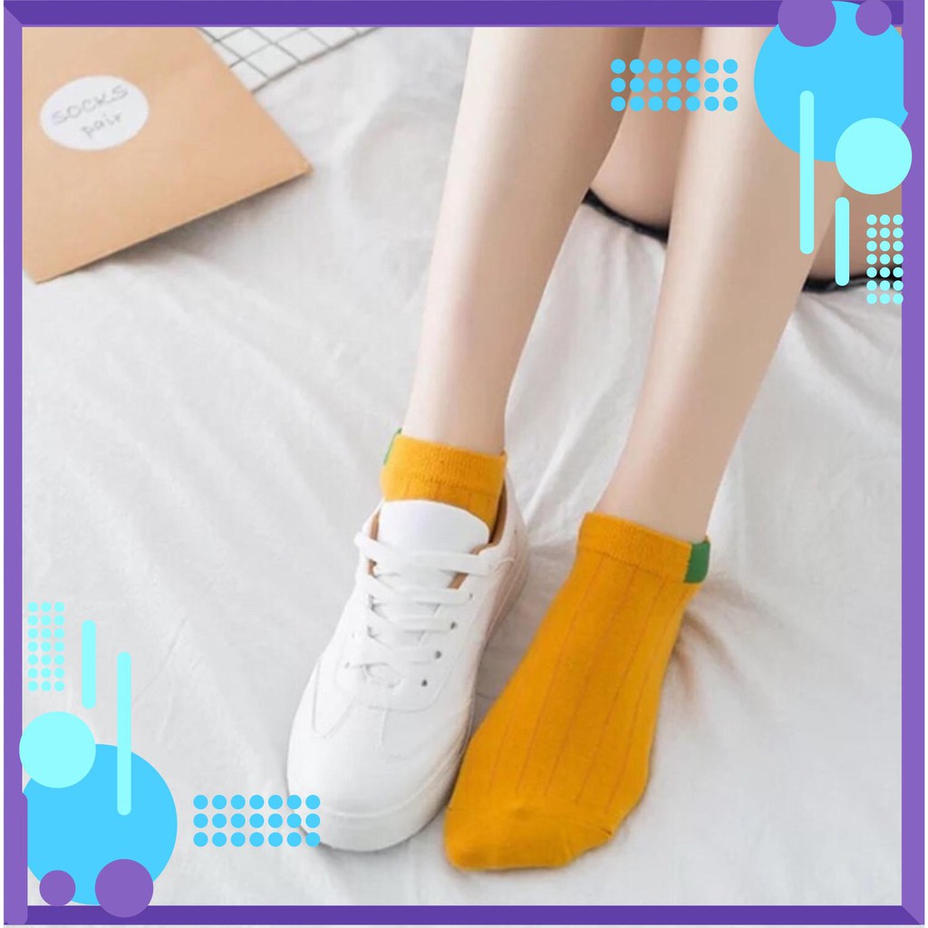 [HOT] Sỉ set 10 đôi tất gân nữ