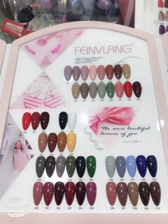 (xã kho)Sơn gel feinvlang lẻ màu